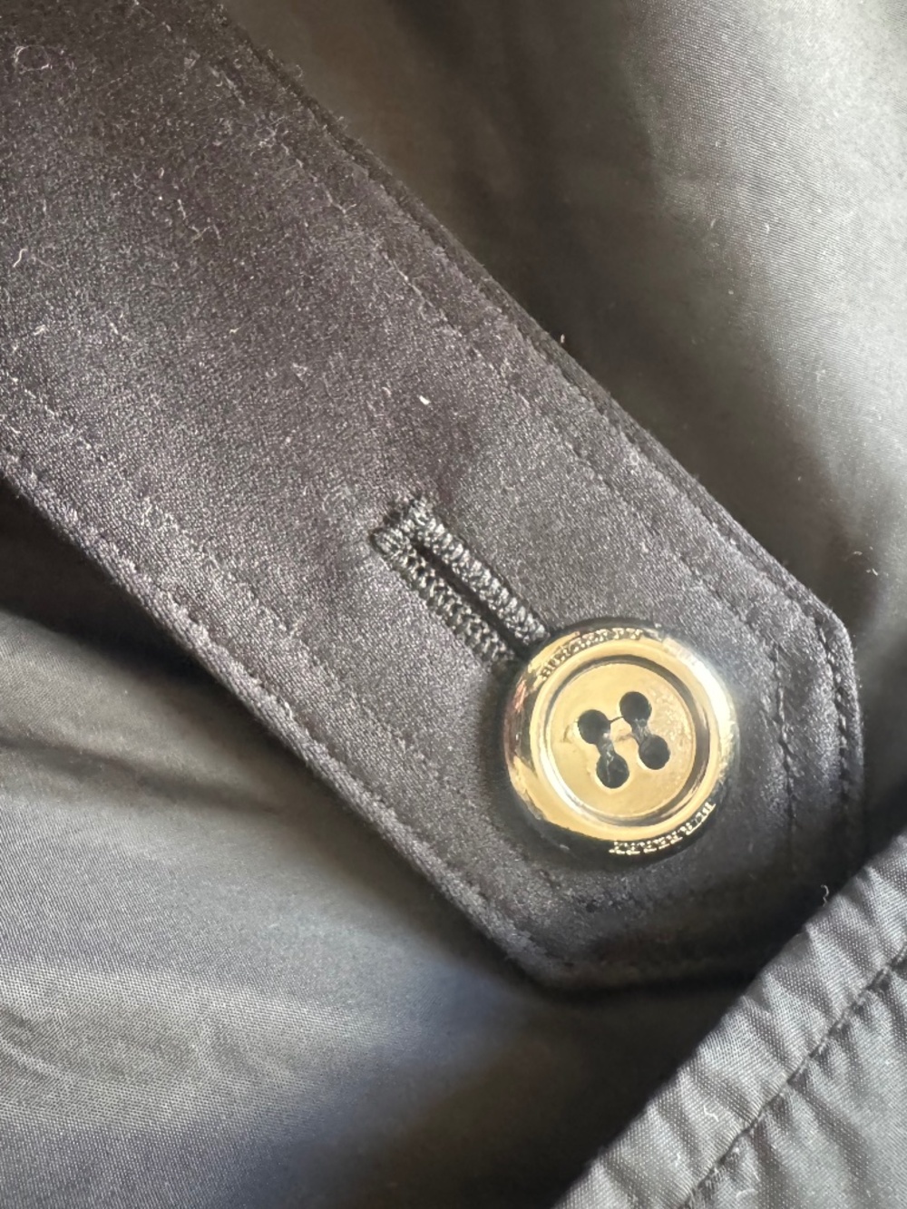 BURBERRY London Black Short Coat Jacket Size US 6 UK 10 EU 40 - See Description - Picture 8 of 12